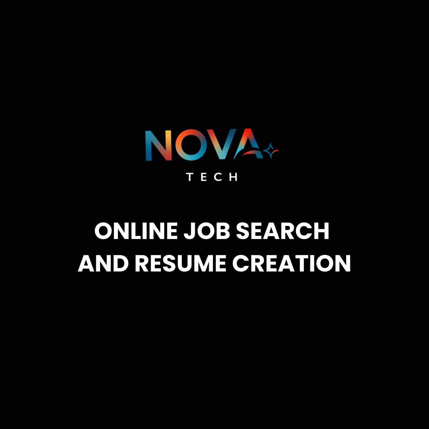 Online Job Search and Resume Creation