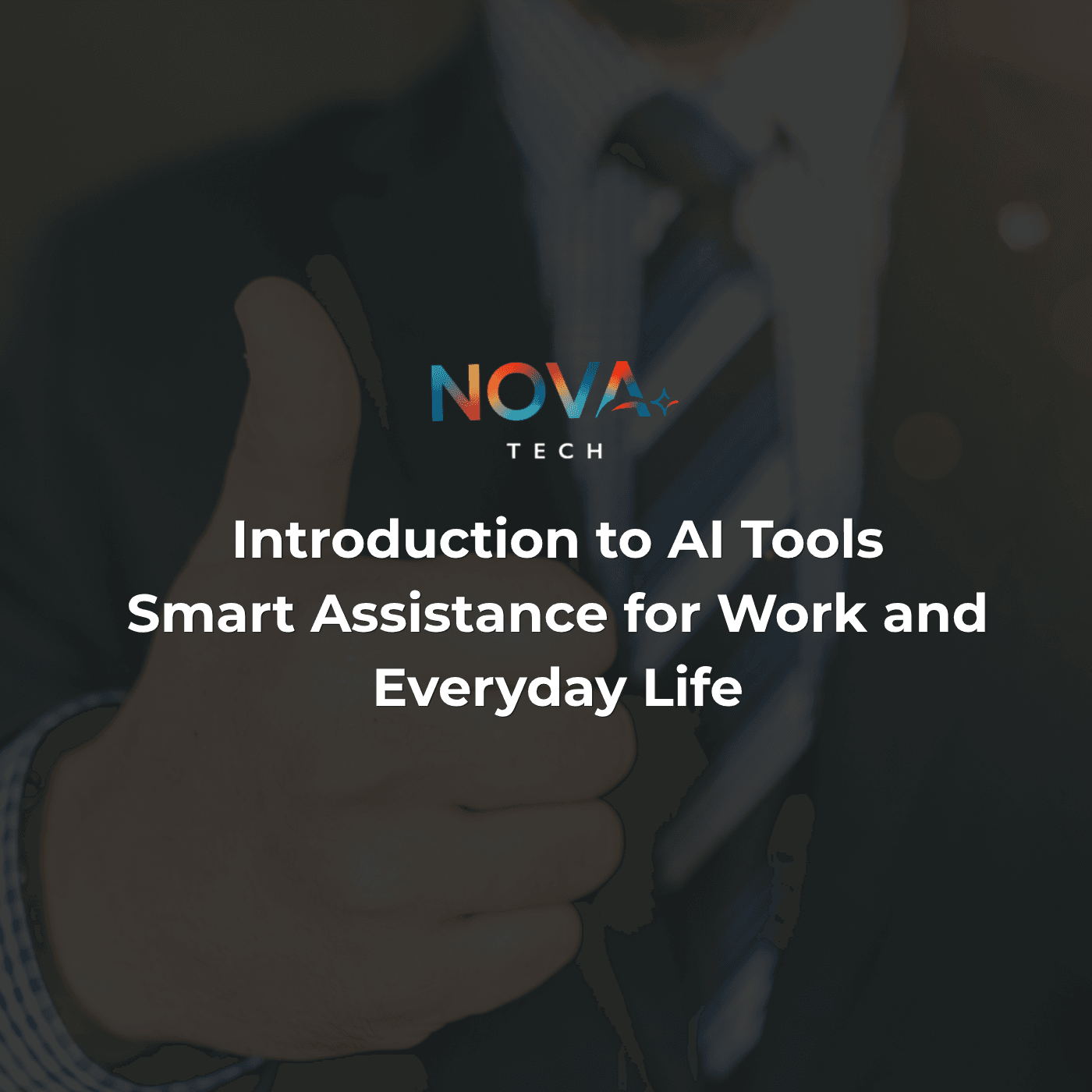 Introduction to AI Tools - Smart Assistance for Work and Everyday Life